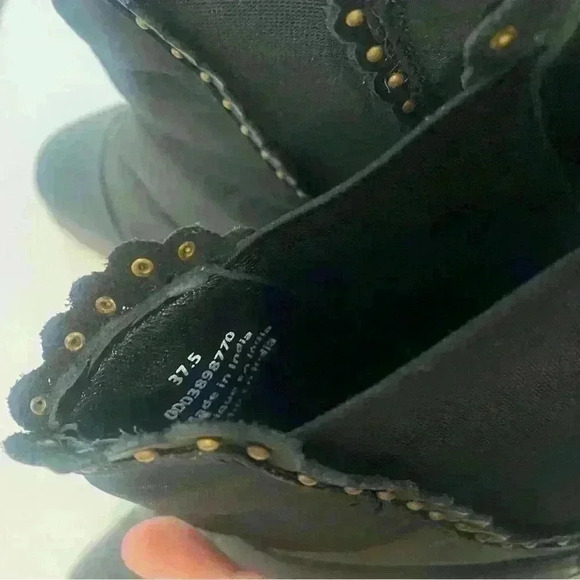 FREE PEOPLE Atlas Puffer Chelsea Boot in Black Leather Size 7.5 NWOT - Picture 6 of 7